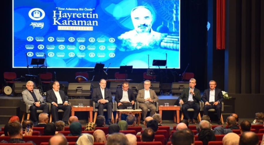 Bursa'da Prof. Dr. Hayrettin Karaman'a vefa programı düzenlendi
