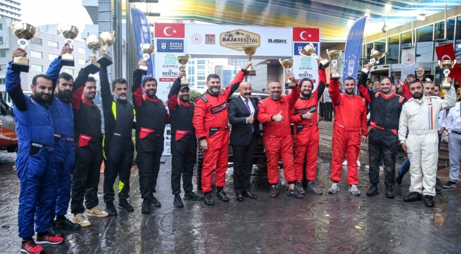 Bursa'da gerçekleştirilen Türkiye Baja Şampiyonası'nın ikinci ayağı "Baja Resital" tamamlandı
