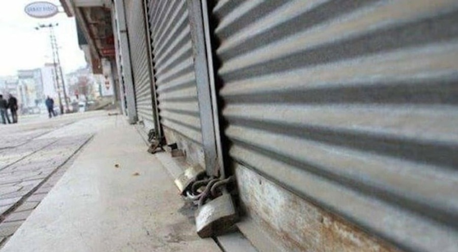 71 bin 500 esnaf kepenk kapattı