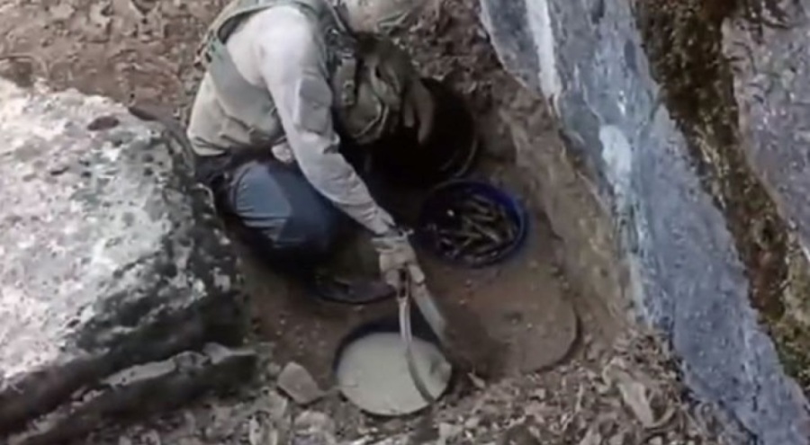 Bakan Yerlikaya duyurdu: Terör örgütünün mühimmatı ele geçirildi