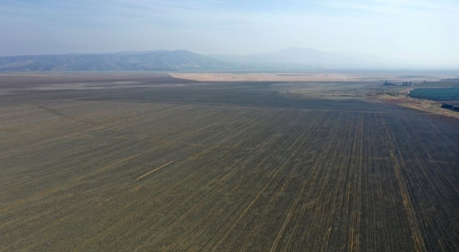 Marmara Gölü kuraklıkla boğuşuyor