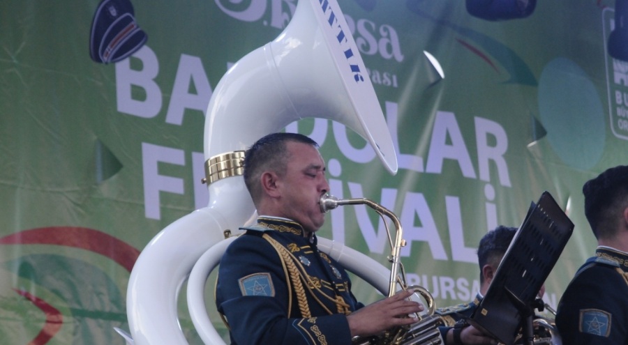 Bursa'da 3. Uluslararası Bando Festivali yapıldı
