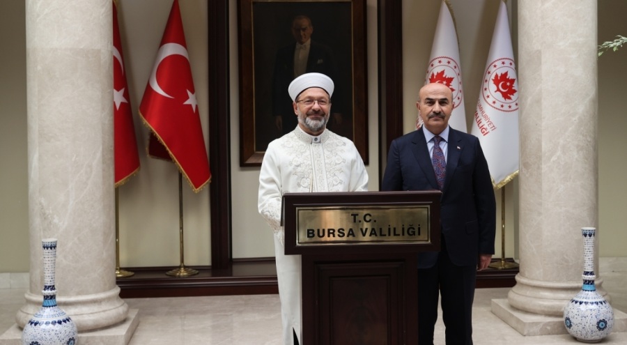 Diyanet İşleri Başkanı Ali Erbaş, Bursa'da ziyaretlerde bulundu