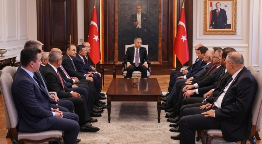 Süleyman Soylu, İçişleri Bakanı Ali Yerlikaya'yı ziyaret etti