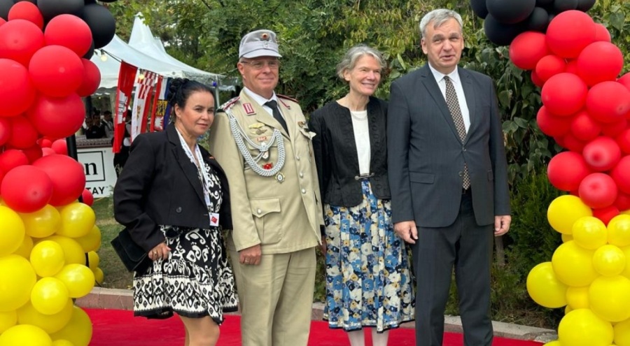 Alman Birliği Günü, Ankara'da düzenlenen resepsiyonda kutlandı