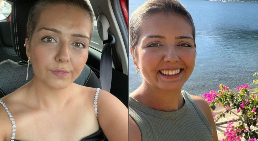 Kedisi göğsünü tırmaladı! Kanser olduğunu öğrendi