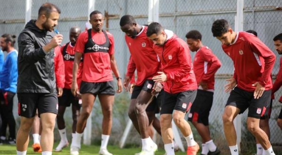 Sivasspor, Pendikspor maçının hazırlıklarını sürdürdü