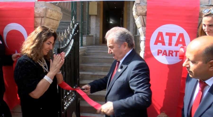 ATA Parti'nin genel merkez binası törenle açıldı