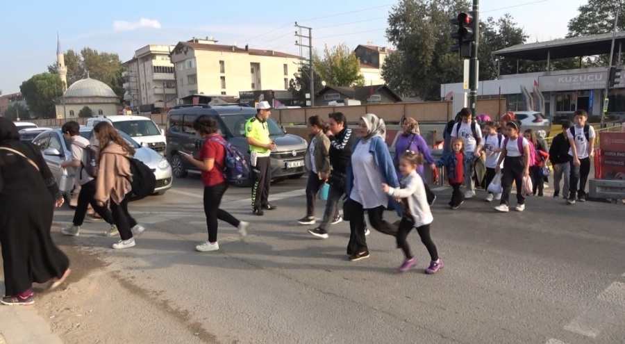 Bursa'da okul servislerine denetim!