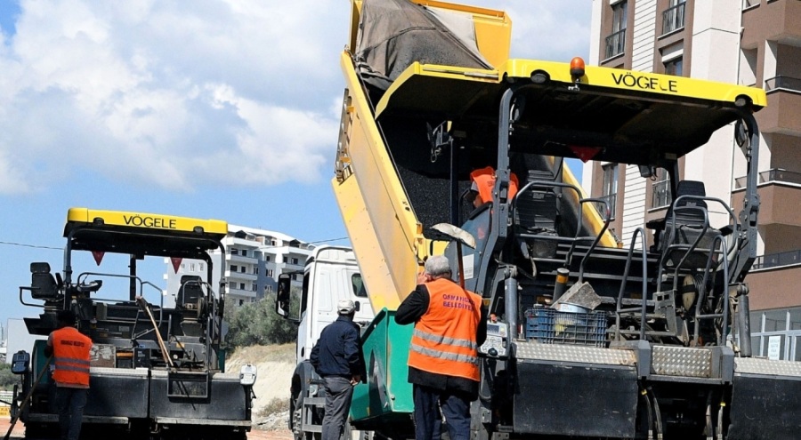 Bursa Osmangazi'de 23 bin tonluk asfalt yenilendi