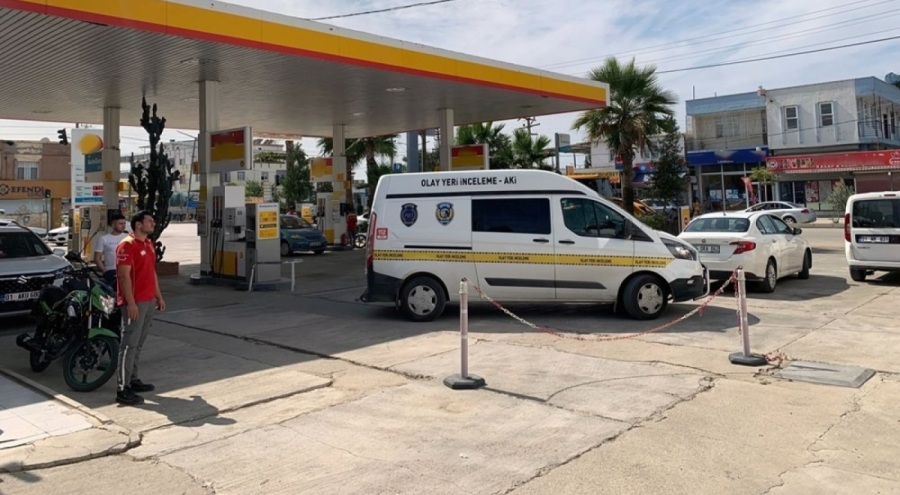 Akaryakıt istasyonunda kar maskeli saldırı!