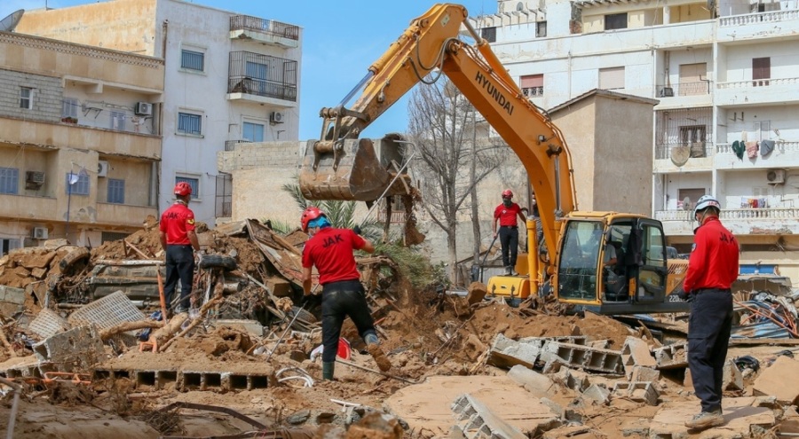 Libya'daki sel faciasında 429 göçmen işçi yaşamını yitirdi, 500 işçi ise kayboldu