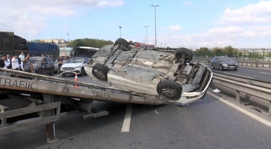 Bakırköy'da feci kaza!