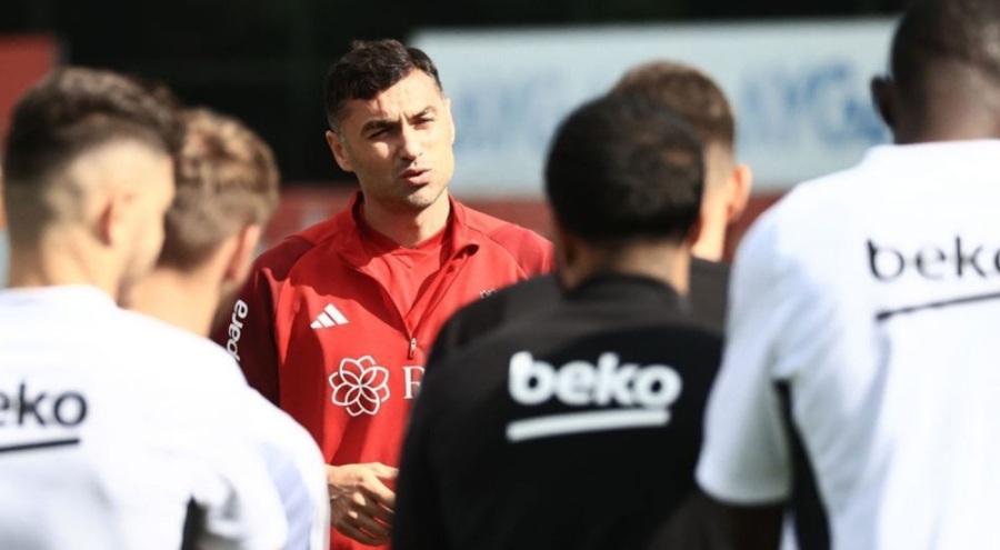 Beşiktaş, maçı hazırlıklarına Burak Yılmaz yönetiminde başladı