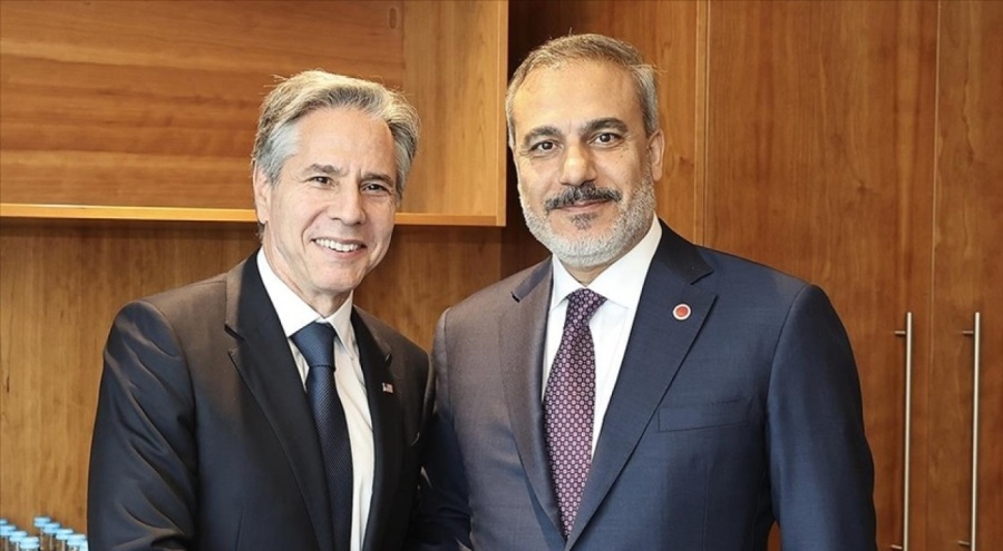 Hakan Fidan ABD'li mevkidaşı Blinken ile görüştü