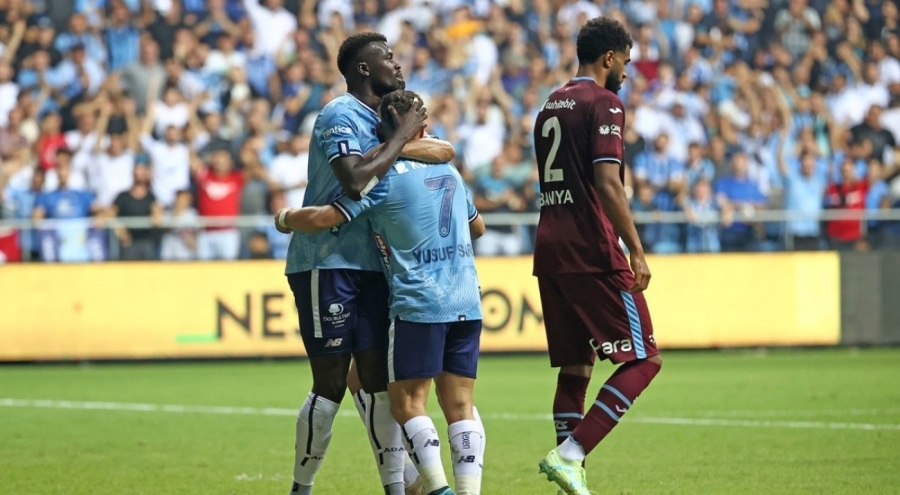 Adana Demirspor, Trabzonspor'u mağlup etti