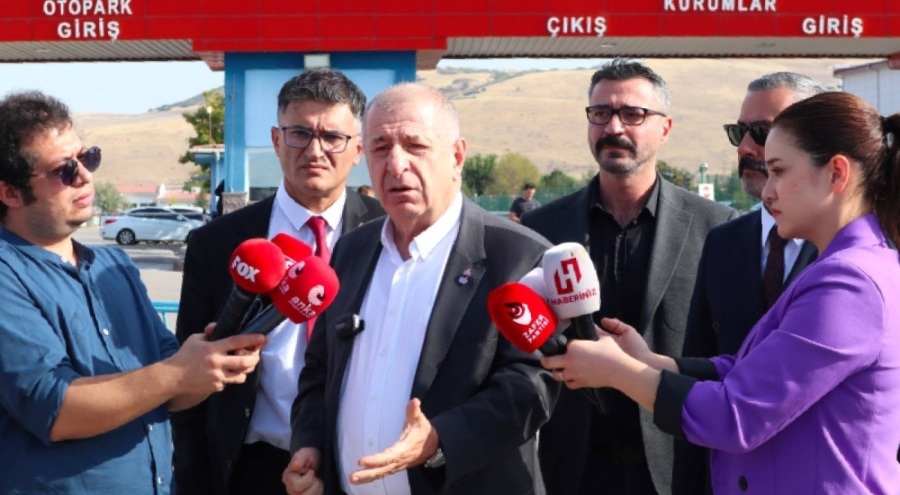 Ümit Özdağ, tutuklu gazetecileri ziyaret etti!