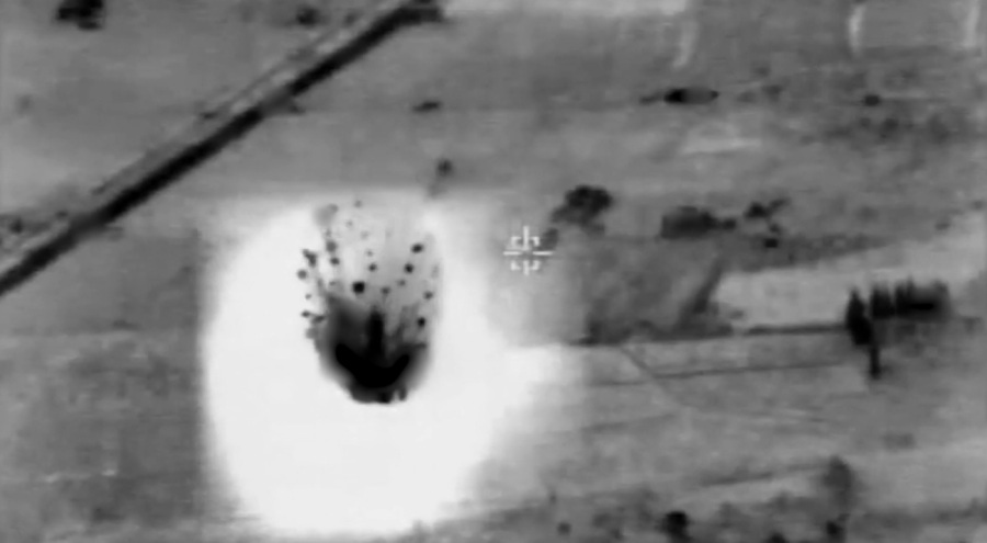 İsrail güçleri, karşı saldırı görüntüsünü paylaştı