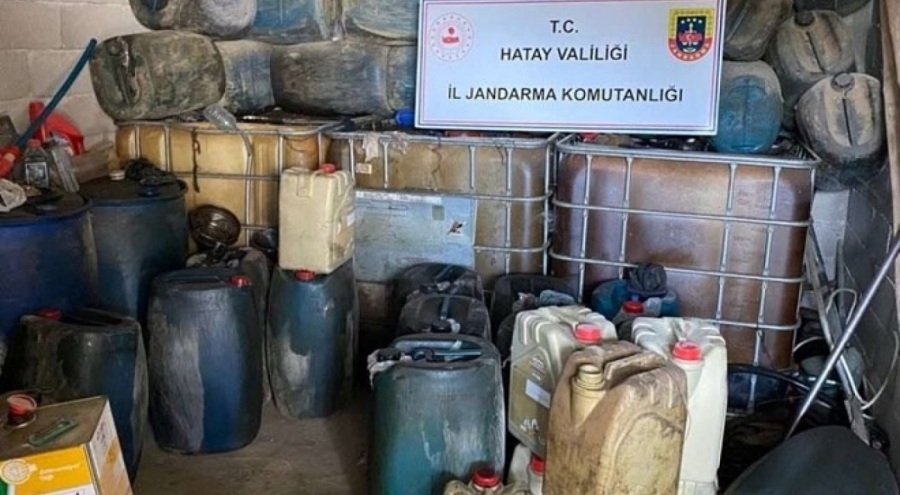 12 bin litre kaçak akaryakıt ele geçirildi