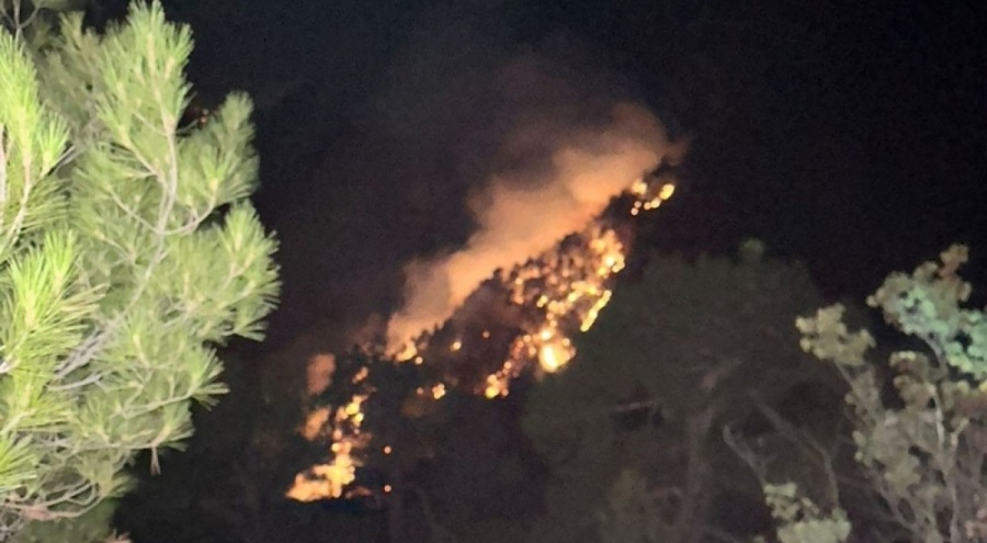 Burdur'daki yangın yeniden alevlendi