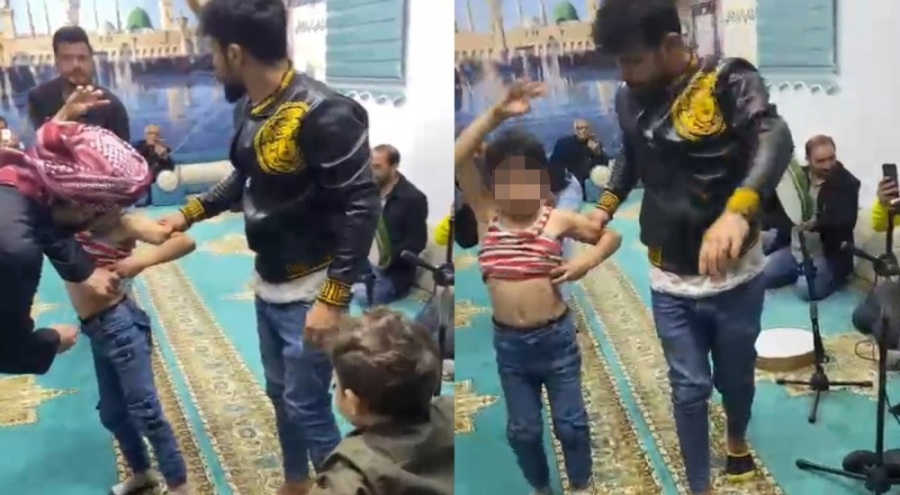 Kan donduran olay! Küçük çocuklara şiş batırıp zikir çektiler