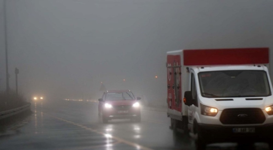Bolu Dağı'nda sis etkisini gösterdi!