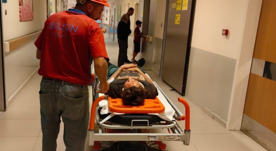 Bursa'da babasına su götüren 13 yaşındaki çocuk inşattan düştü