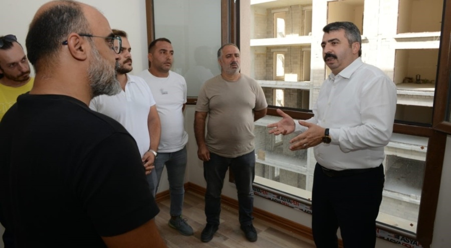 Bursa Mevlana 7. etap yüzde 80 tamamlandı