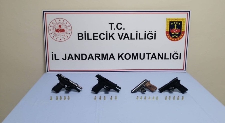 Kaçak silah ticaretine suçüstü