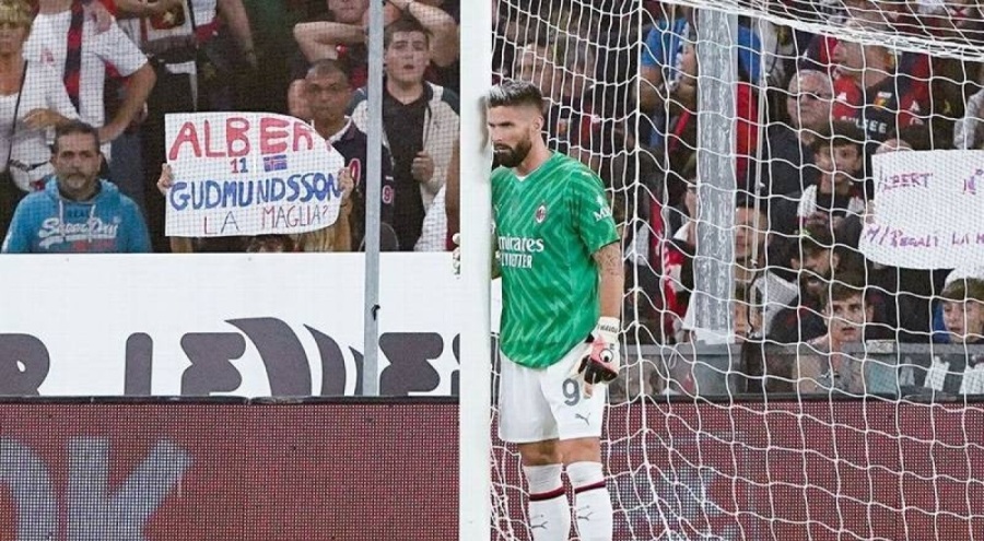 Milan, Giroud'un kaleci formasını satışa koydu