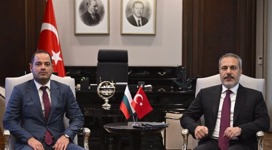 Bakan Fidan, Bulgaristan İçişleri Bakanı Kalin Stoyanov'la görüştü