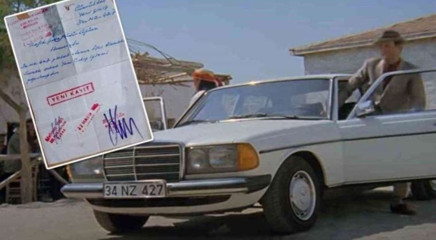 Kemal Sunal'ın filmlerinde kullandığı Mercedes arabayı satışa çıkardı
