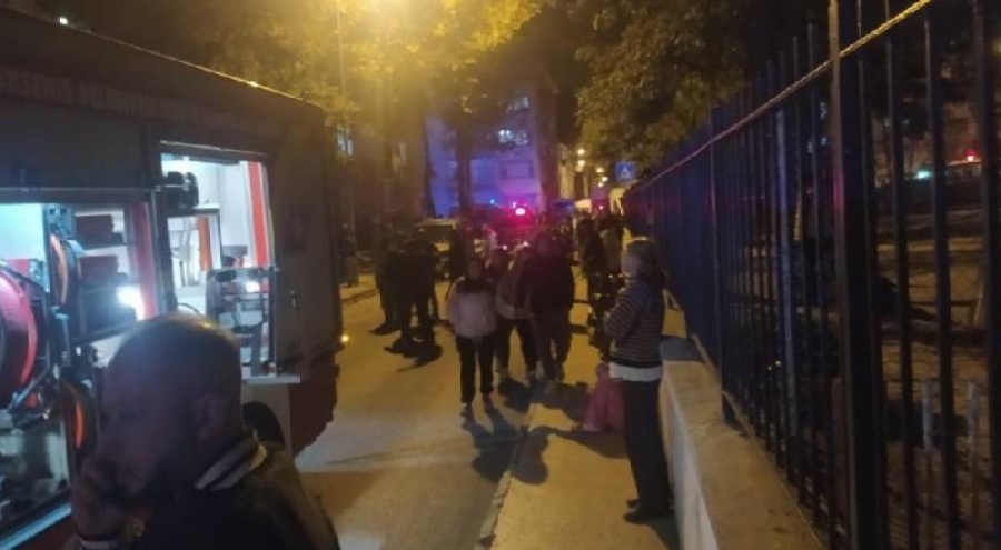 Ankara Suriyelilerin oturduğu evde yangın!