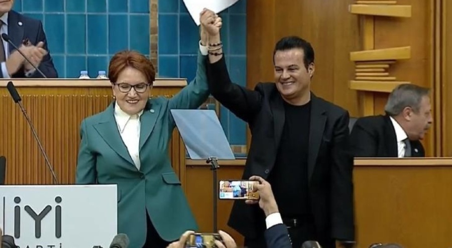Rozetini Akşener taktı! Hakan Peker belediye başkanı adayı oldu