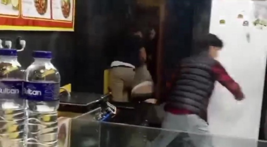 Bursa'da hırsıza esnaftan meydan dayağı!