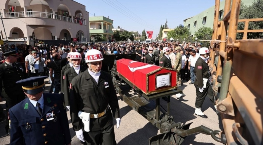Pençe Harekatı şehidi son yolculuğuna uğurlandı