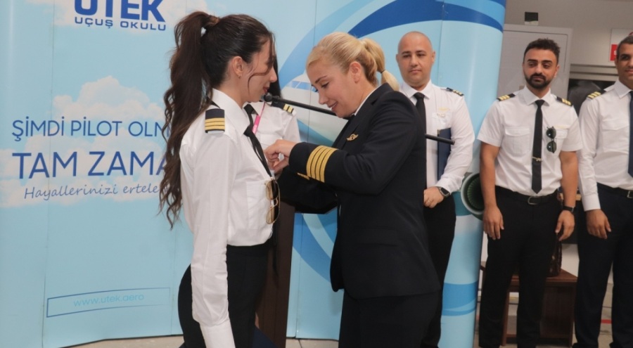 BUMİAD öncülüğünde UTEK belgeleri Yenişehir Havalimanı'nda dağıtıldı