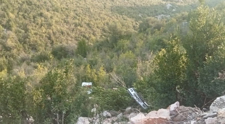 Kahramanmaraş'ta korkunç kaza: Otomobil 30 metrelik uçuruma yuvarlandı