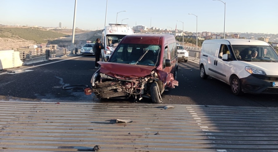 Osmangazi Köprüsü'nde zincirleme kaza! Çok sayıda yaralı