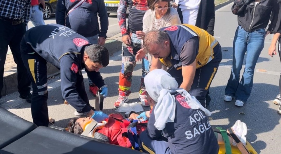 Bursa'da feci kaza! Taylandlı kadın turist yaralandı