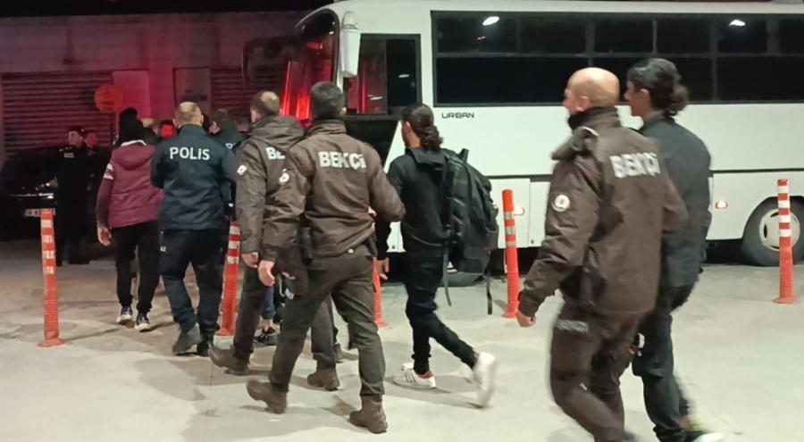 Bursa'da 30 düzensiz göçmen yakalandı!