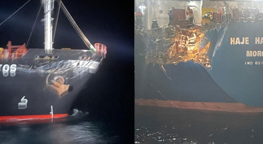 Marmara Adası açıklarında gemi kazası