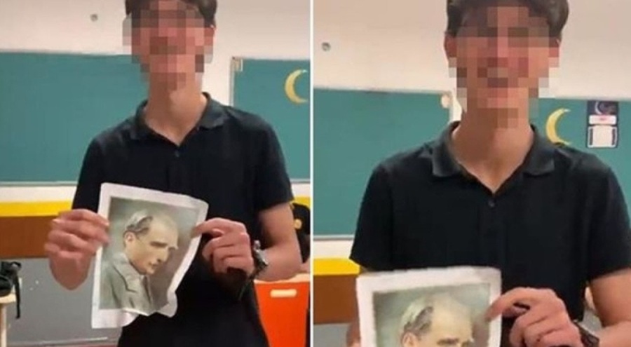 Atatürk'e hakaret eden liseliye tahliye