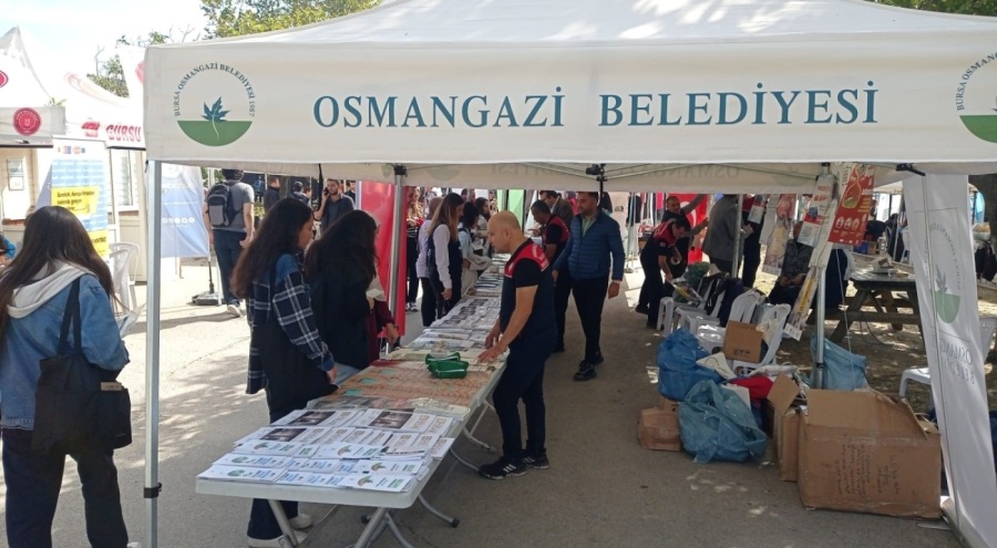 Bursa'da üniversite öğrencilerine geri dönüşüm anlatıldı