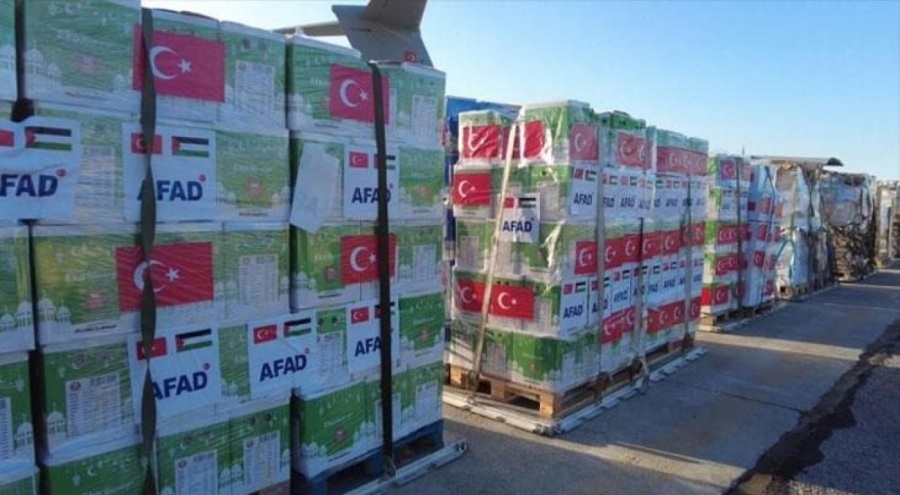 Milli Savunma Bakanlığı: Gazze için hazırlanan yardımlar Mısır'a ulaştı