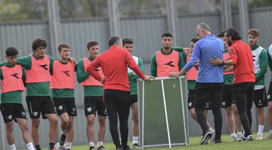 Bursaspor'dan çift idman