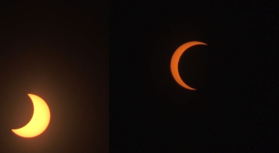 Halkalı Güneş tutulması Kolombiya'dan izlendi