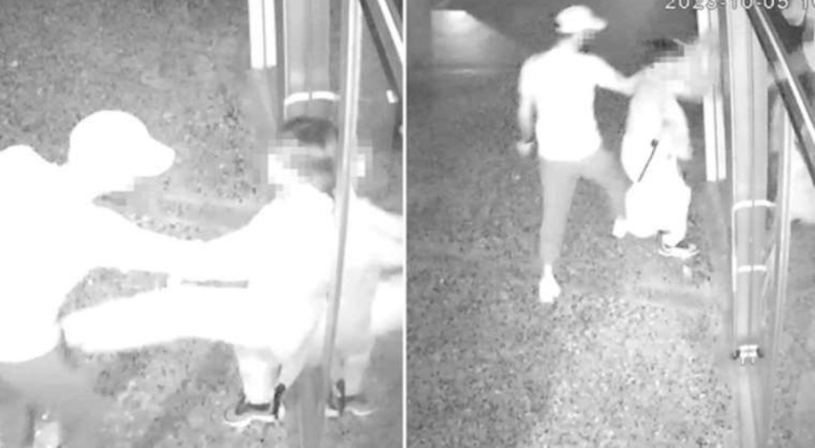 Erkek şiddeti: Kadını acımasızca darbetti