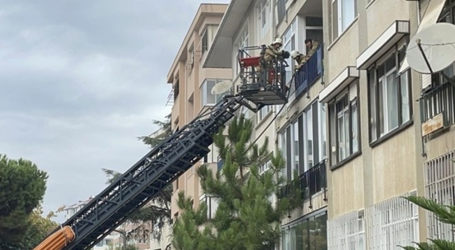 İstanbul'da yangın panik yarattı