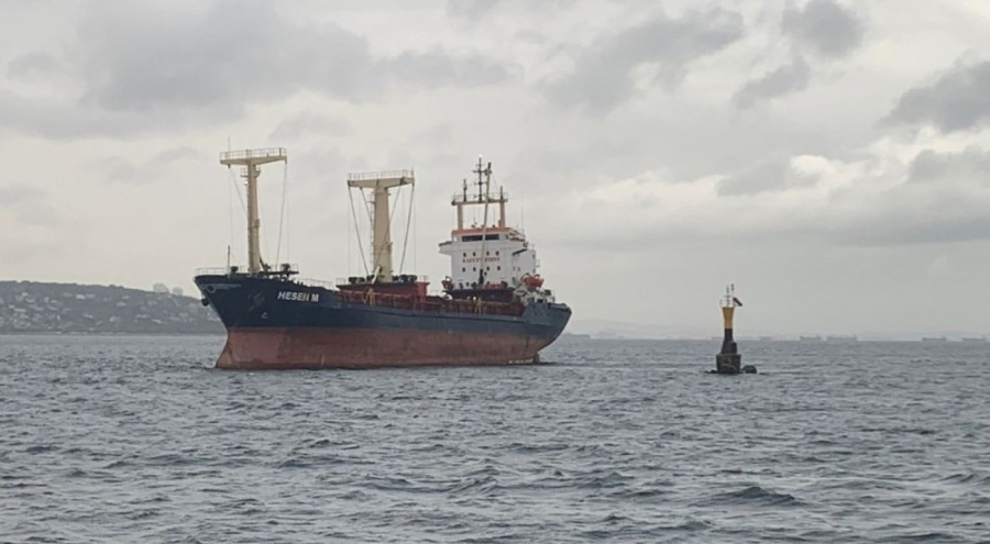 Maltepe'de açıklarında kuru yük gemisi karaya oturdu
